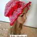Cappello estivo donna realizzato ad uncinetto
