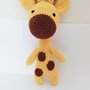 Pupazzo giraffa uncinetto per bambini