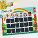 Foto di classe di fine anno - Foto di fine anno scolastico - Quadro personalizzato foto classe - Collage di classe multicolor