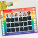 Foto di classe di fine anno - Foto di fine anno scolastico - Quadro personalizzato foto classe - Collage di classe multicolor