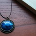 collana vintage blu