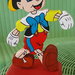 Statuetta Pinocchio colorato