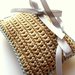Cuscino portafedi a Crochet Uncinetto (idea matrimonio wedding)