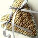 Cuscino portafedi HEART a Crochet Uncinetto (idea matrimonio wedding)