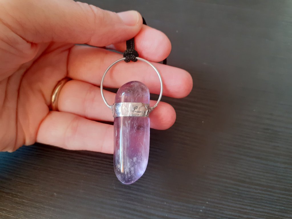 CIONDOLO PENDENTE AMETISTA SFERA - Foto 6