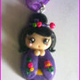 Ciondolo Kokeshi doll