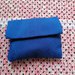 Pochette piccolo 6 pezzi porta confetti colore blu