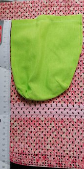 Sacchetto porta confetti maxi 6 pezzi verde in offerta 