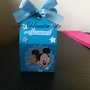 Scatolina topolino segnaposto confetti bomboniere nascita Mickey mouse