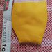 Sacchetto porta confetti maxi giallo con merletto 4 pezzi in offerta