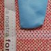 Sacchetto porta confetti con merletto azzurro 5 pezzi in offerta 