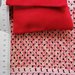 Pochette 11  pezzi grande  porta confetti rosso