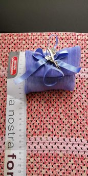 Pochette porta confetti con spilla 6 pezzi in offerta 