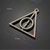 Ciondolo harry Potter e i doni della morte triangolo color bronzo