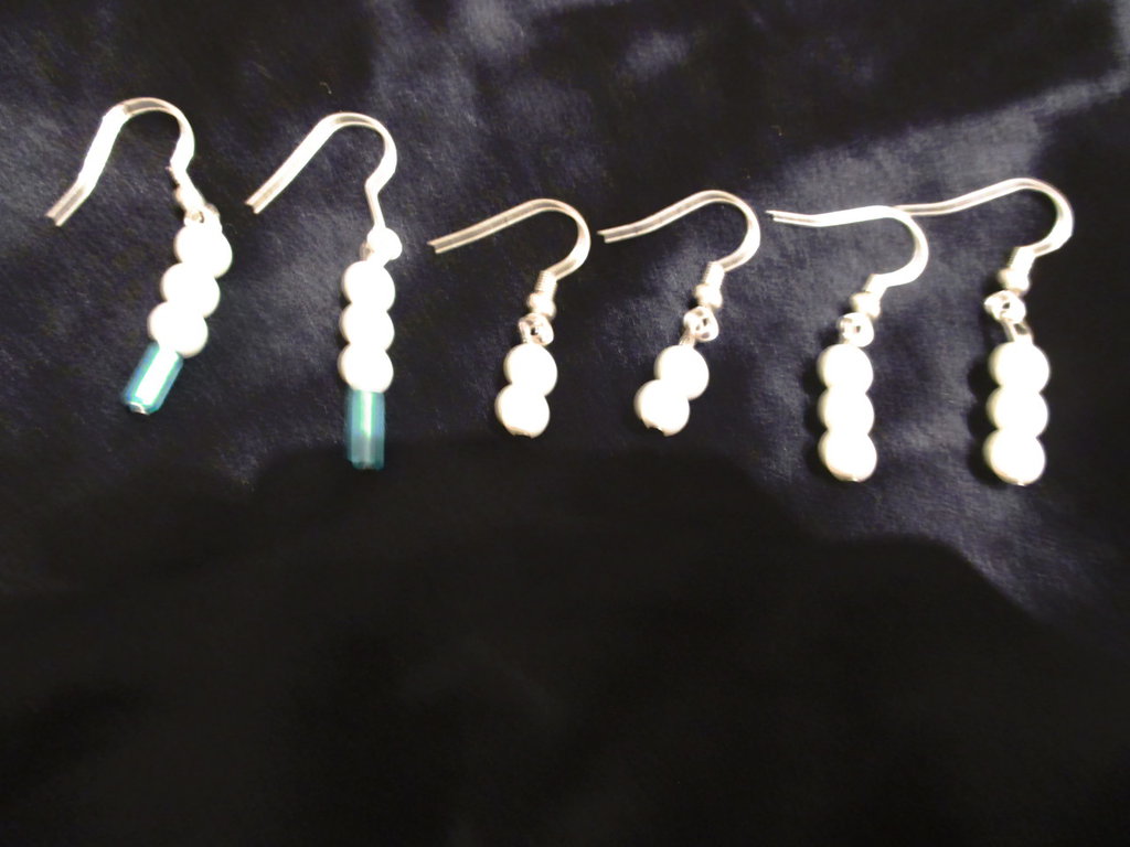 8-9mm di Perle Acqua Dolce Orecchini en Alba Bianco for Sale | Pearls Only