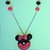 Collane lunghe Mickey Mouse e Minnie in fimo