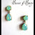 LUXURY COLLECTION-SWAROVSKI PACIFIC OPAL VINTAGE EARRINGS