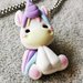 Collana unicorno kawaii