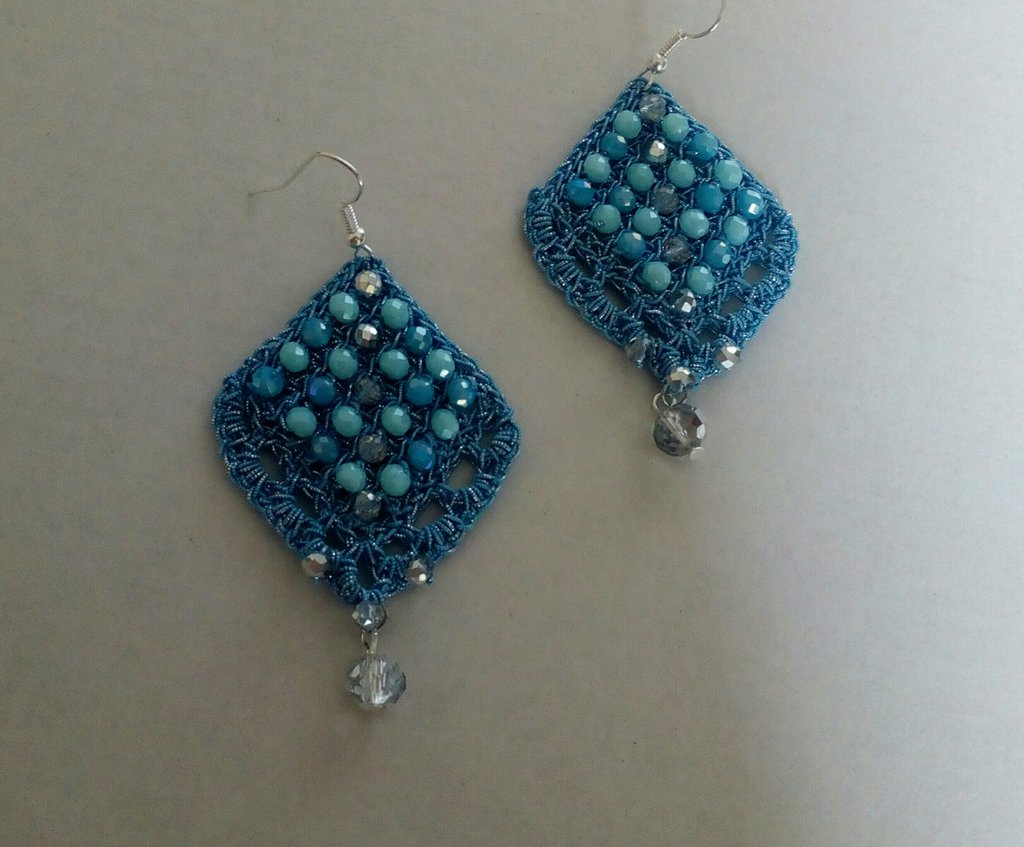 Orecchini Pendenti Classici Con Topazio Mistico Arcobaleno - Foto 4