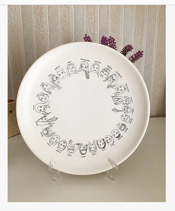 Piatto Decorativo Turco In Ceramica Dipinto A Mano, 25 Cm, Con Motivo Floreale, Da Parete O Tavolo, Regalo Artigianale