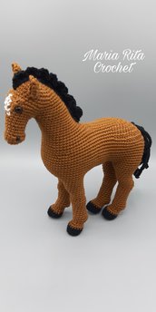 Cavallo realistico amigurumi 