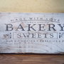 DECORAZIONE IN LEGNO "BAKERY"