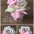 Scatolina porta confetti in plexiglass con rosa e farfalla 