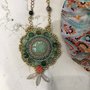 Collana "Petalo Verde"