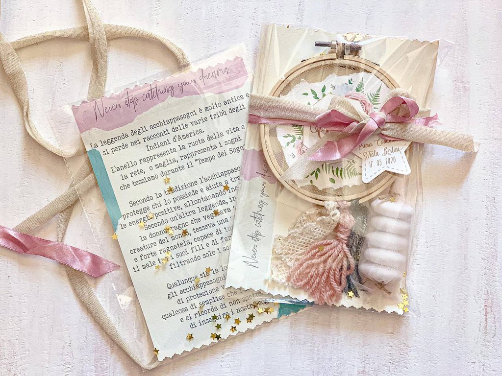 Acchiappasogni fiori e nastri - Per la casa e per te - Decorare cas