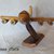 Modello di aereo in legno