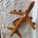 Modello di aereo in legno