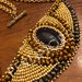 Collana “Nefertari” in embroidery 