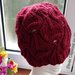 Cappello in lana per donna, fatto a mano, "castagne"