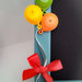 Portafoto con palloncini colorati