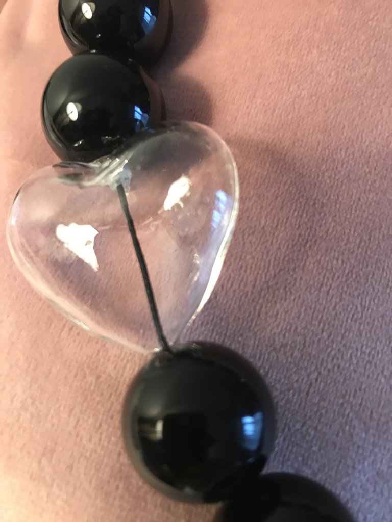 Yheakne Collana girocollo in pelle rossa, a forma di cuore, con ciondolo a forma di cuore, perle artificiali, Lolita Choker, per donne e ragazze
