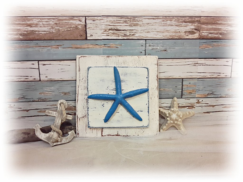 Quadretto decorativo con conchiglia - Per la casa e per te - Decora