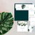 PARTECIPAZIONE MATRIMONIO SELMA - verde - orchidee - monstera - elegante - greenery 