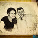 Dipinto su tela, ritratto di coppia, ritratto di famiglia,idea regalo anniversario,ritratto su commissione, dipinto in acrilico