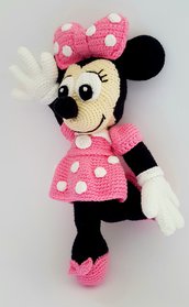 Minnie pupazzo amigurumi