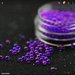 Sfere riempimento creazione gioielli resina epossidica viola perla acqua bolle