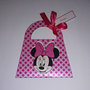 Invito compleanno Minnie borsetta