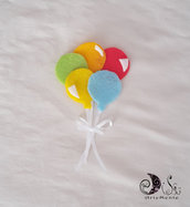 bomboniere palloncini colorati in pallolenci per compleanno 