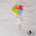 bomboniera segnalibro palloncini colorati con etichetta nuvola personalizzata 