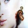 Orecchini soutache " SIOUX "