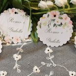 Bigliettino Matrimonio con i fiori