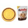 BOMBONIERA CALAMITA GADGET NUTELLA BISCUITS ARTIGIANALE FIMO