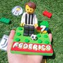 Statuina lego Juventus compleanno fimo