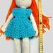 Bambola Amigurumi "Pel di Carota"