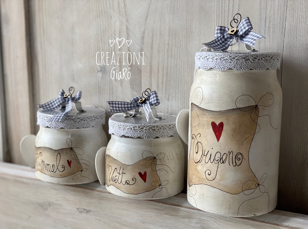 Set 4 Barattoli Portaspezie 4 In 1 Da Viaggio | Contenitori Con Griglia Bianchi/grigi - 4