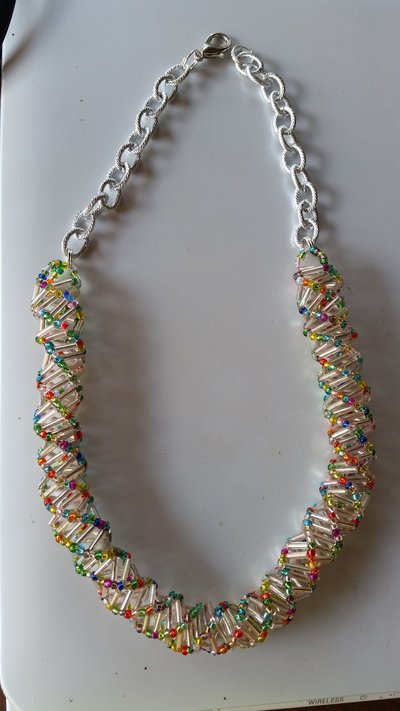 Collana Con Ciondolo A Spirale Irregolare VASSAGO - Gioiello Geometrico In Acciaio Inox Per Uomo E Donna, Simbolo Di Vita Ed Energia, Regalo Hippie Punk